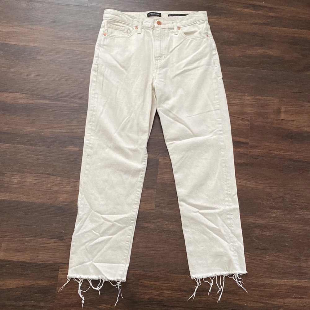 Banana Republic High-Ride Straight Rigid Ankle Jean